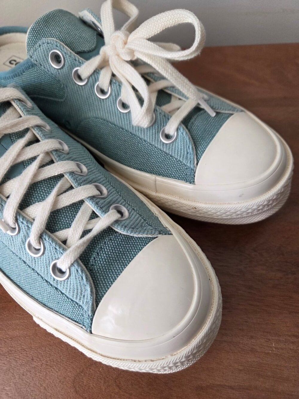 NWOB CONVERSE CHUCK TAYLOR SKY BLUE MULES SNEAKERS SIZE 9 WMN 7 MENS - Picture 5 of 16